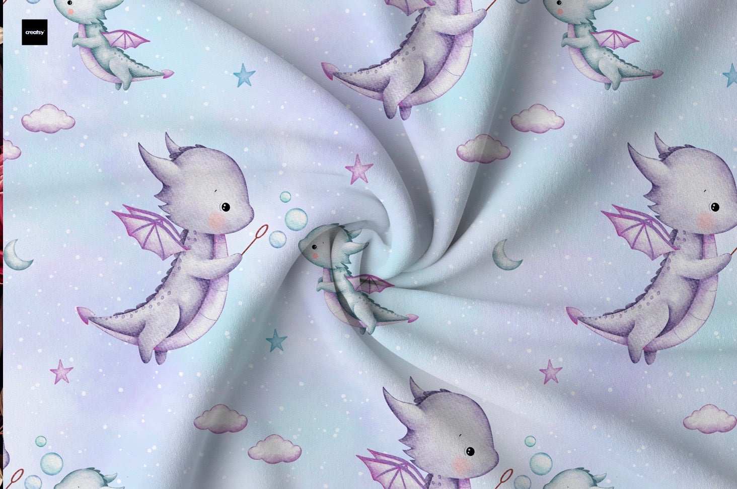 Kleiner Aquarell Drache Dauervorbestellung